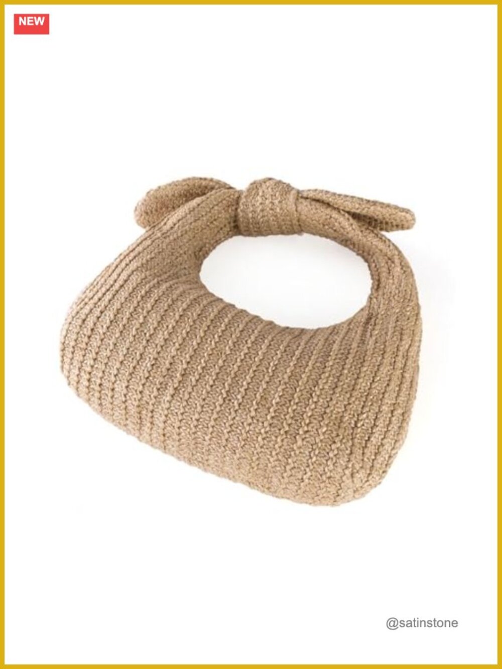 Woven Straw Clutch Purse Pleated Handbag Shoulder Crossbody Bag - Picture 4 of 7